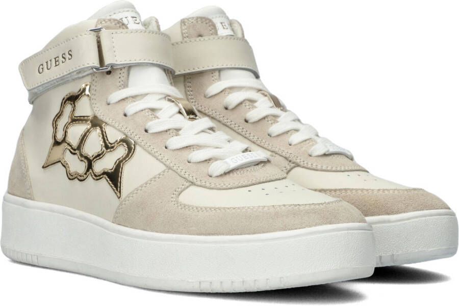 Guess Witte Hoge Sneaker Vyves