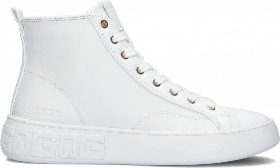 GUESS -- Invyte Hoge sneakers Leren Sneaker Dames Wit - Foto 2