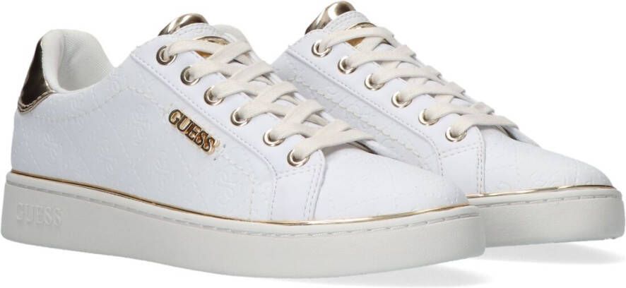 Guess Witte Embossed Bekie Active Lady Sneakers White Dames