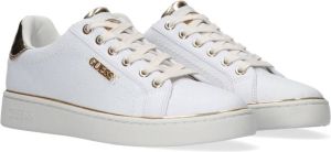 Guess Witte Embossed Bekie Active Lady Sneakers Wit Dames