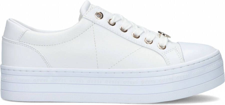 Guess Witte Lage Sneakers Bells