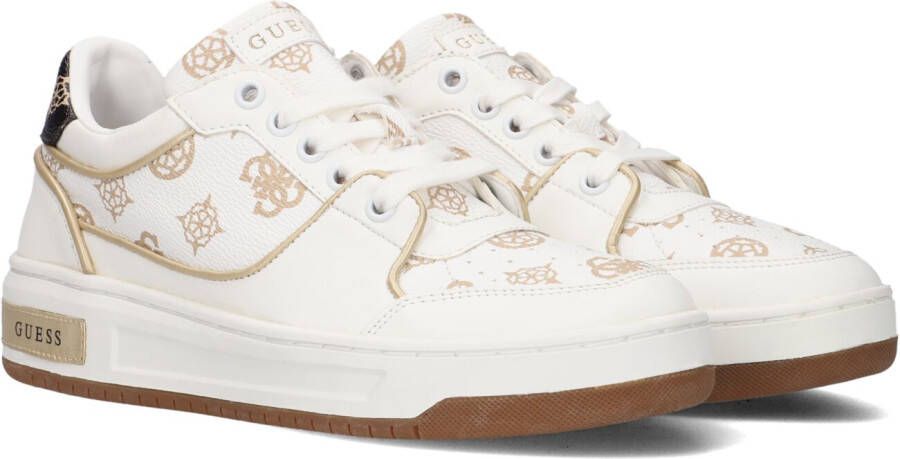 GUESS Tokyo Lage sneakers Leren Sneaker Dames Wit