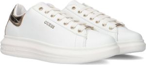 GUESS Vibo Dames Lage sneakers Leren Sneaker Dames Wit