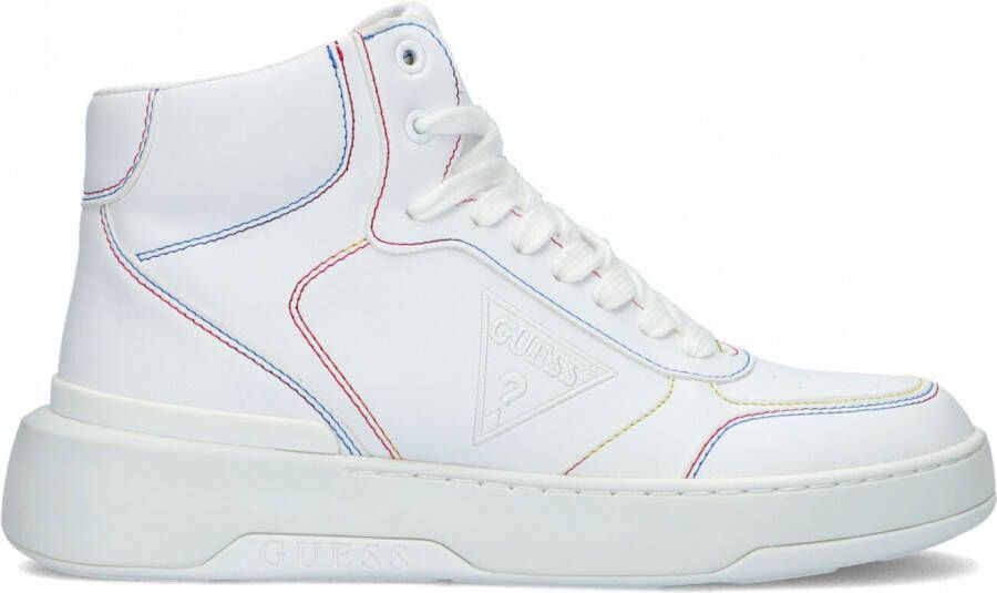 Guess Witte Hoge Sneaker Maega