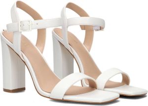Guess Zomer Stap Platte Sandalen Wit Dames