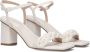 Guess Glamoureuze Elskens Hoge Hak Sandalen White Dames - Thumbnail 1