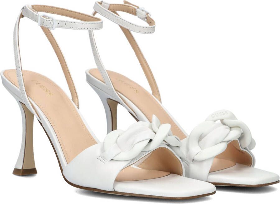 Guess Witte Sandalen Heaton