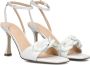 Guess Wit Leren Enkelband Sandaal White Dames - Thumbnail 1