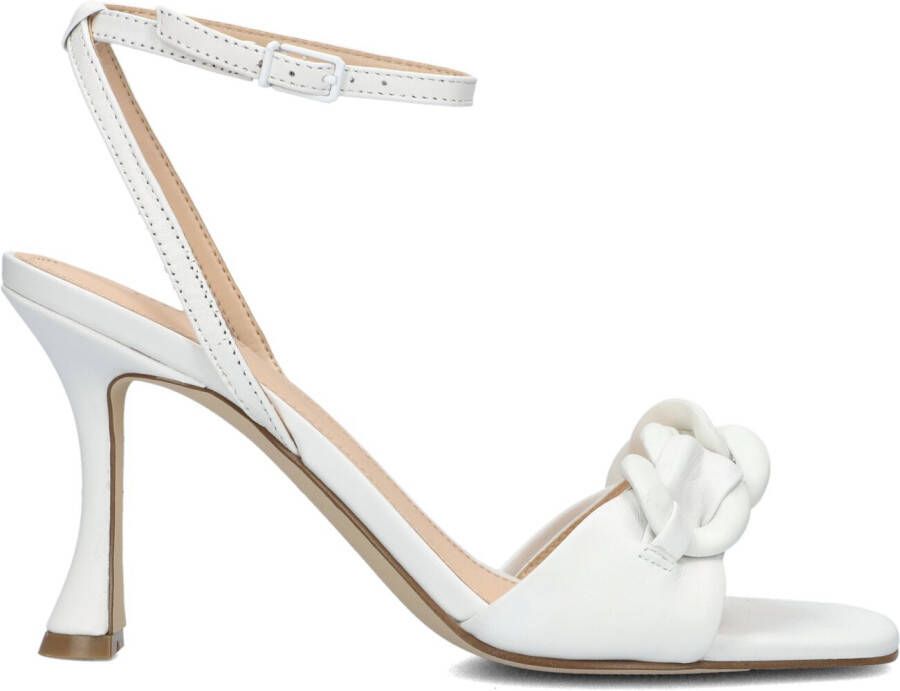 Guess Heaton TC 95 Leren Sandaal White Dames