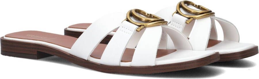 Guess Witte Sandalen voor Vrouwen White Dames