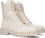 GUESS Olone Veterboots Laarzen Met Veters Dames Wit - Thumbnail 1