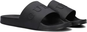 GUESS Colico Badslippers Slippers flip flops Heren Zwart