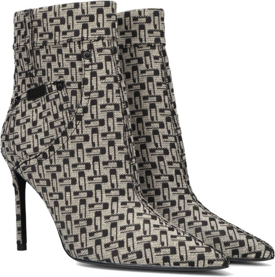 GUESS Avon Enkellaarsjes Enkelboots met rits Dames Zwart