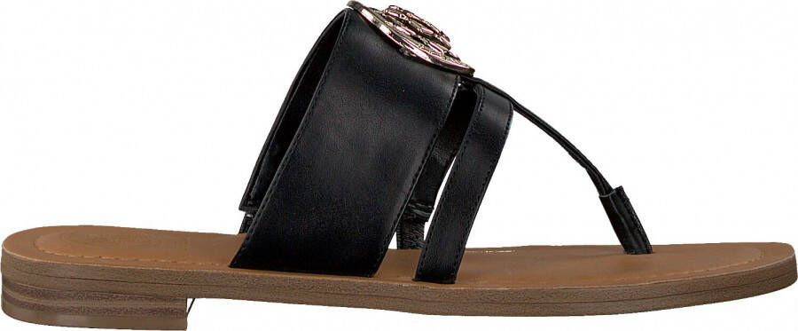 Guess Genera Slippers Zwart Dames