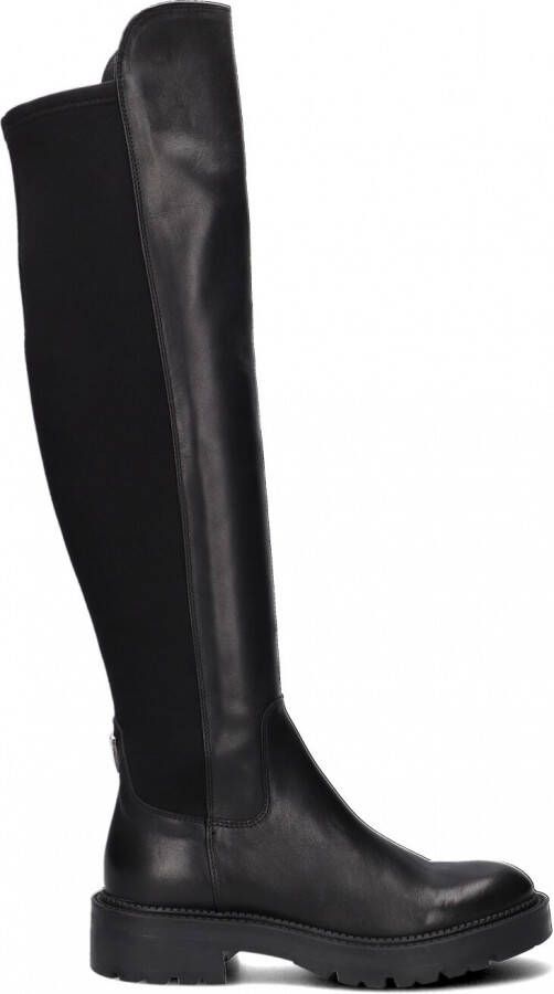 Guess Leren hoge laarzen en enkellaarsjes Black Dames