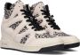 GUESS Lisa Hoge Dames Sneaker dierenprint Multi - Thumbnail 1