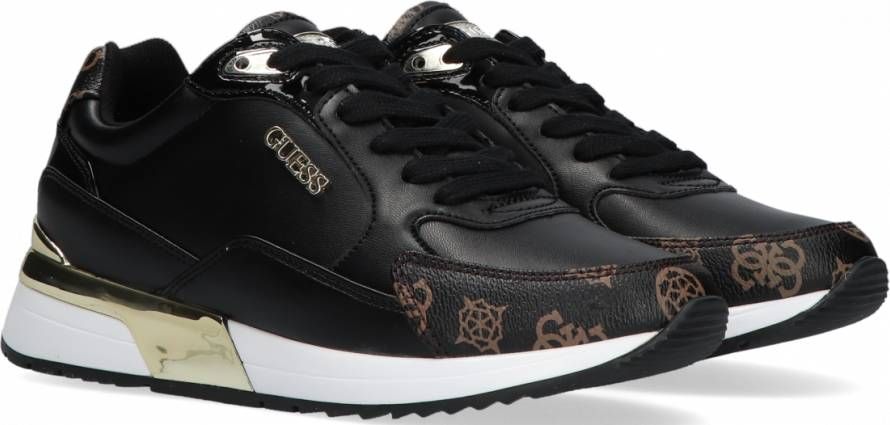 Guess Zwarte Lage Sneakers Moxea