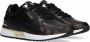 Guess Dames Sneakers Moxea Active Lady Zwart Bruin Multilogo Black Dames - Thumbnail 1