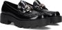 Guess Zwarte Platte Polyethyleen Lage Schoenen - Thumbnail 1