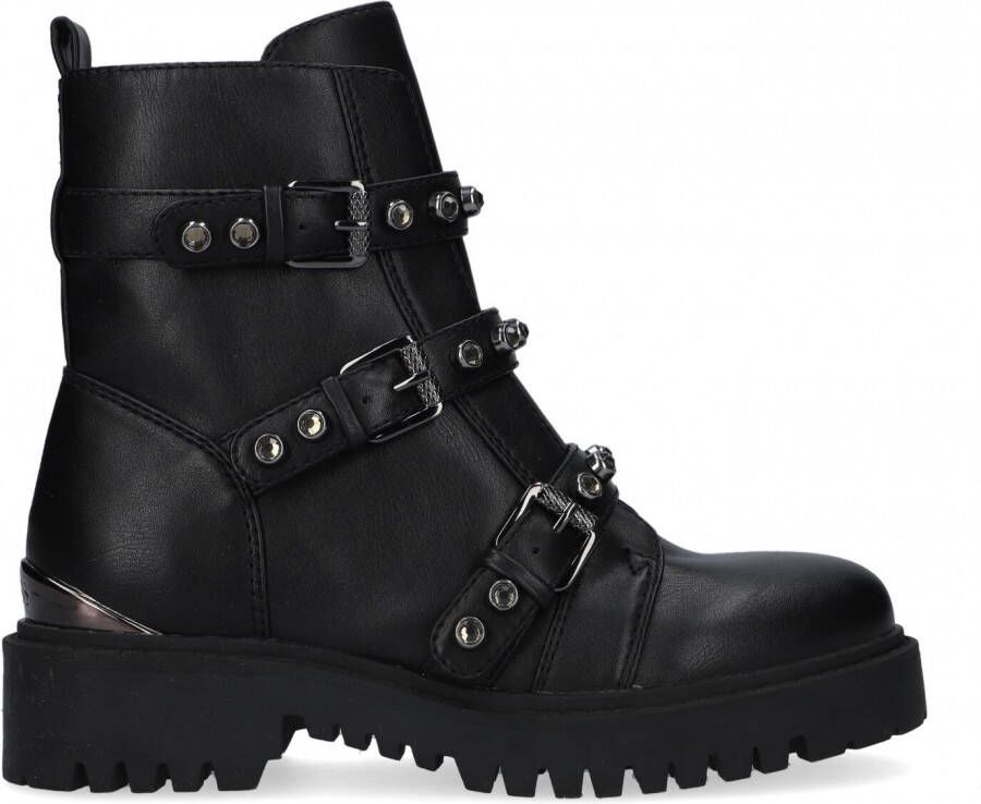 Guess Zwarte Biker Boots Ocea