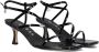 Guess Zwarte Leren Sandalen Rimilla Black Dames - Thumbnail 1