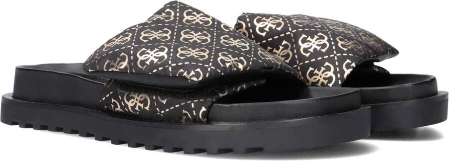 GUESS Fabetzy Dames Slippers Black Platino