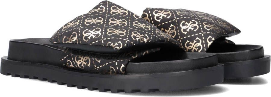 GUESS Zwarte Slippers Fabetzy