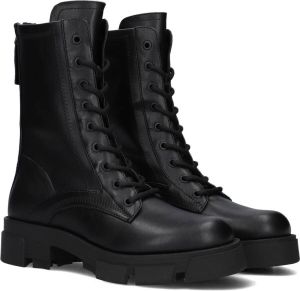GUESS Madaya Veterboots Laarzen Met Veters Dames Zwart