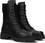 GUESS Madaya Veterboots Laarzen Met Veters Dames Zwart - Thumbnail 1