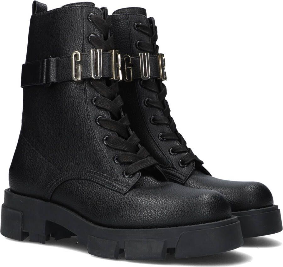 Guess Dames Enkellaarzen Herfst Winter Collectie Black Dames