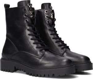 GUESS Olone Veterboots Laarzen Met Veters Dames Zwart