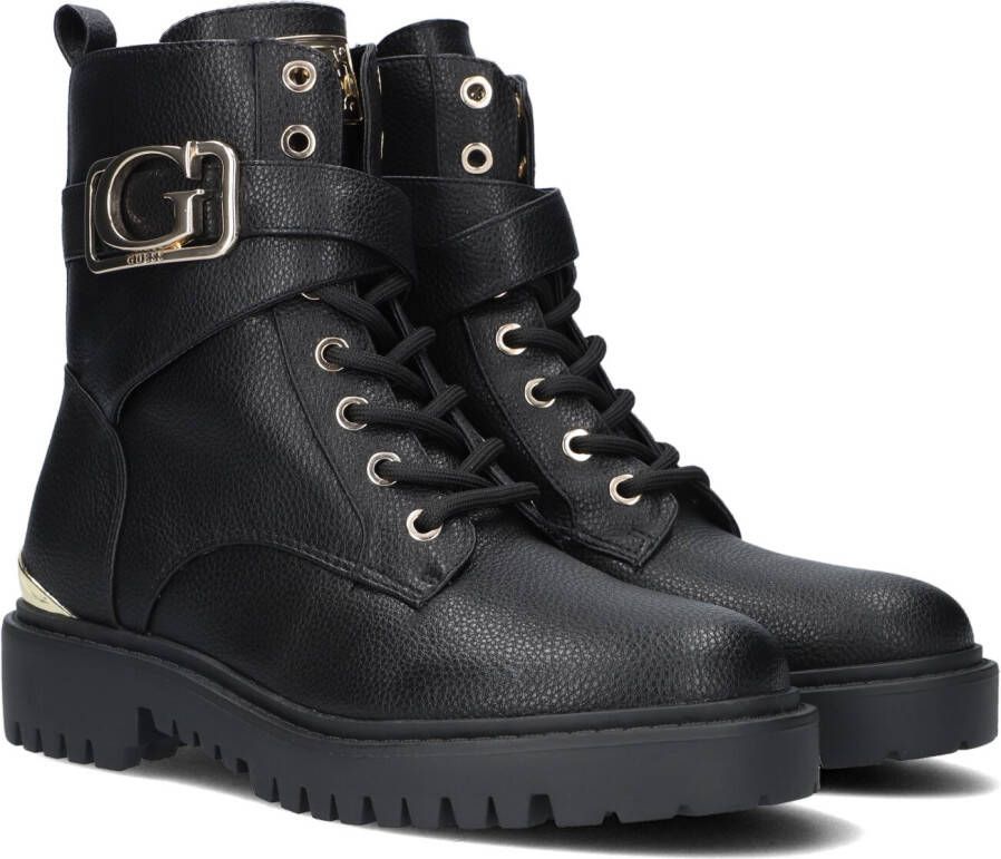 GUESS Orana Stivaletto Bootie Zwart Goud Vrouwen