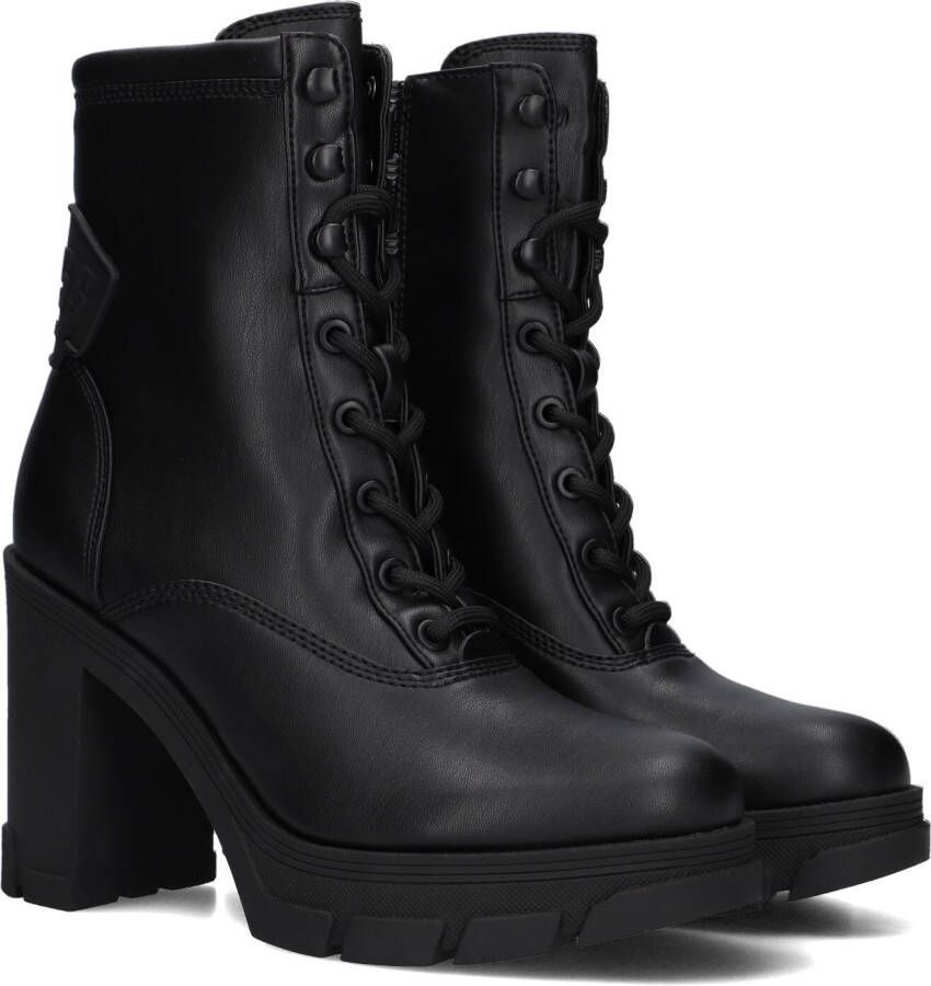 GUESS Xennia Veterboots Laarzen Met Veters Dames Zwart