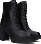 GUESS Xennia Veterboots Laarzen Met Veters Dames Zwart - Thumbnail 1