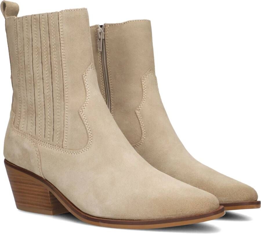 Haboob Lplexxhm Enkellaarsjes Enkelboots met rits Dames Beige