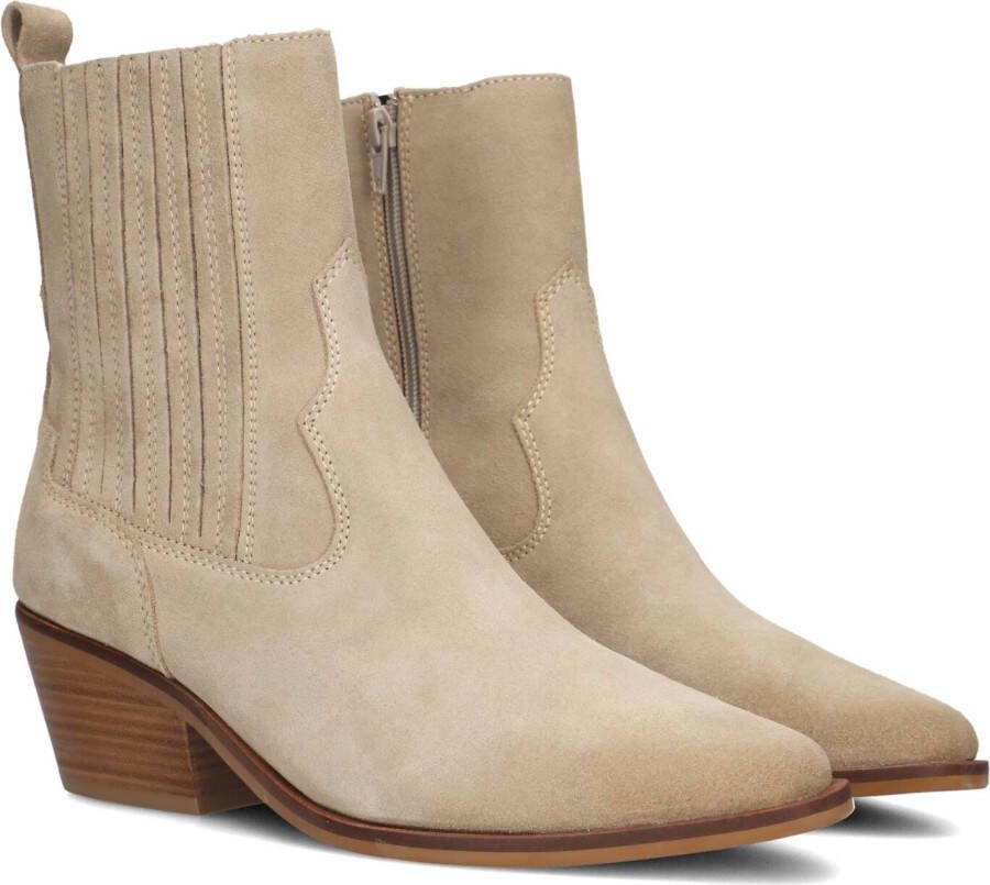 Haboob Lplexxhm Enkellaarsjes Enkelboots met rits Dames Beige
