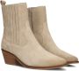 Haboob Lplexxhm Enkellaarsjes Enkelboots met rits Dames Beige - Thumbnail 1