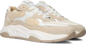 Haboob P7203 Lage sneakers Leren Sneaker Dames Beige