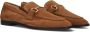 Haboob Gigi Loafers Instappers Dames Bruin - Thumbnail 1