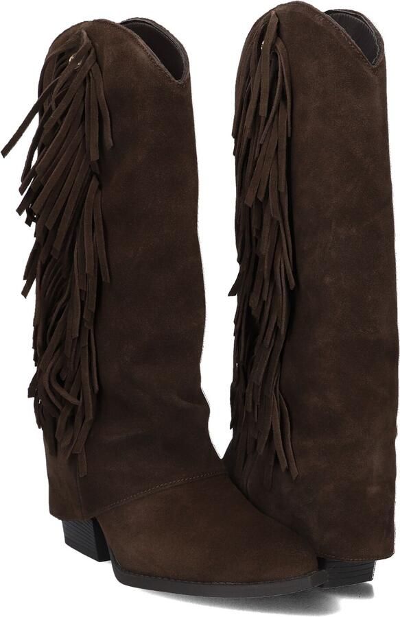 Haboob Joyce Laarzen Suède Dames Bruin - Foto 4