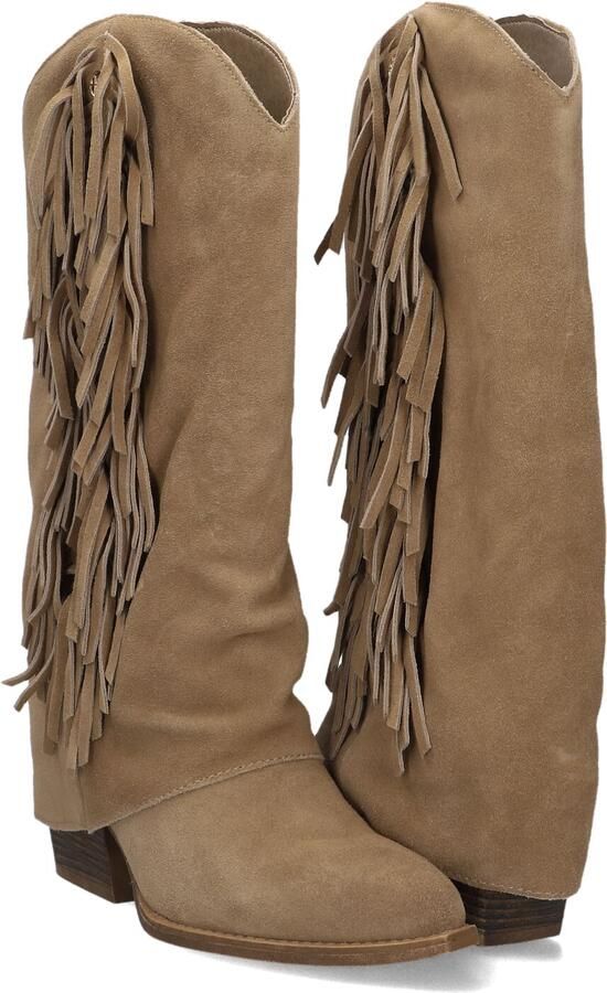 Haboob Joyce Laarzen Suède Dames Camel - Foto 4