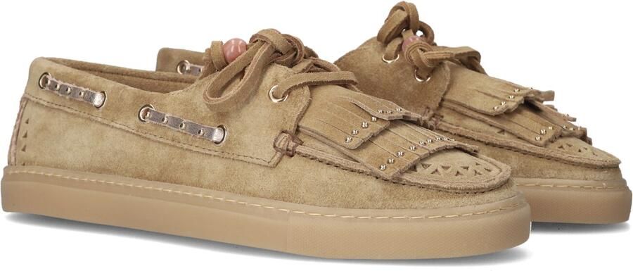 Haboob Quincy Loafers Dames Instappers Camel