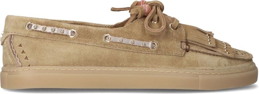 Haboob Quincy Loafers Dames Instappers Camel - Foto 3