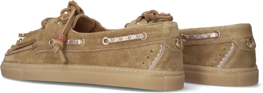 Haboob Quincy Loafers Dames Instappers Camel - Foto 5