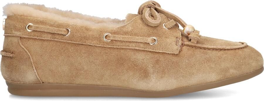 Haboob Vita Loafers Dames Instappers Camel - Foto 3