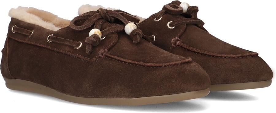 Haboob Vita Loafers Dames Instappers Bruin