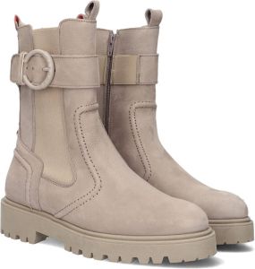 Bruin Tinten P7075 Chelsea boots Enkellaarsjes Dames Taupe