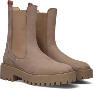 Haboob Bruin Tinten P7340 Chelsea boots Enkellaarsjes Dames Taupe