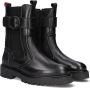 Haboob P7075 Chelsea boots Enkellaarsjes Dames Zwart - Thumbnail 1
