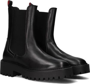 Haboob P7340 Chelsea boots Enkellaarsjes Dames Zwart